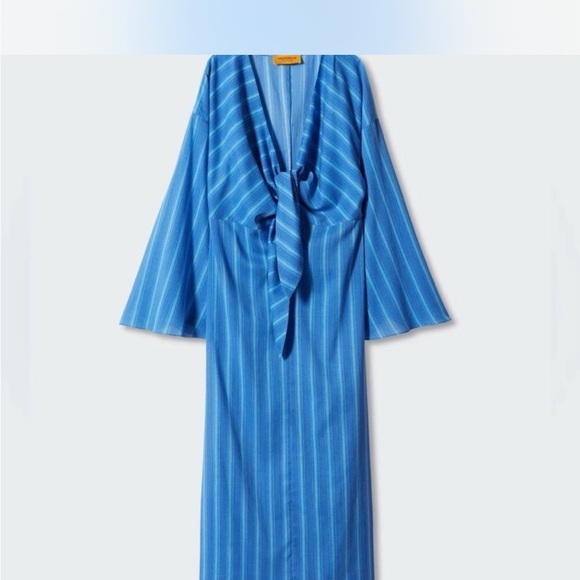 Simon Miller Blue Striped Dress - Picture 1 of 3